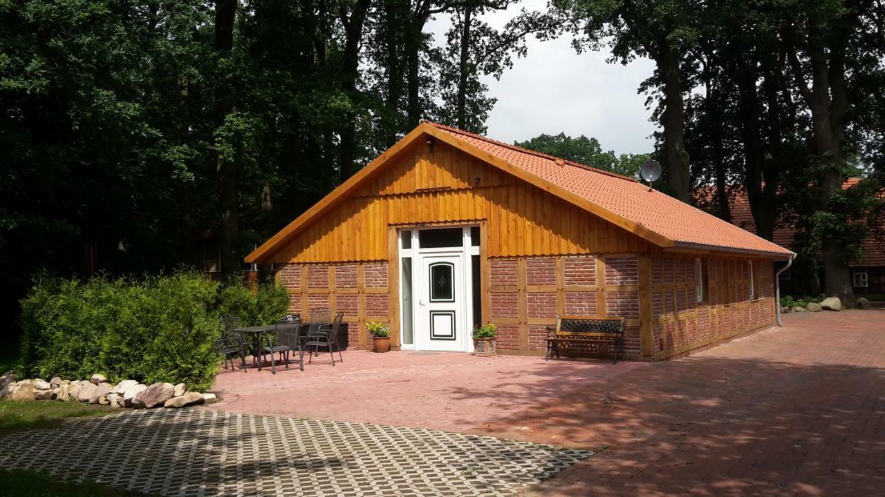 Ferienhaus Poppe Loningen Bagian luar foto